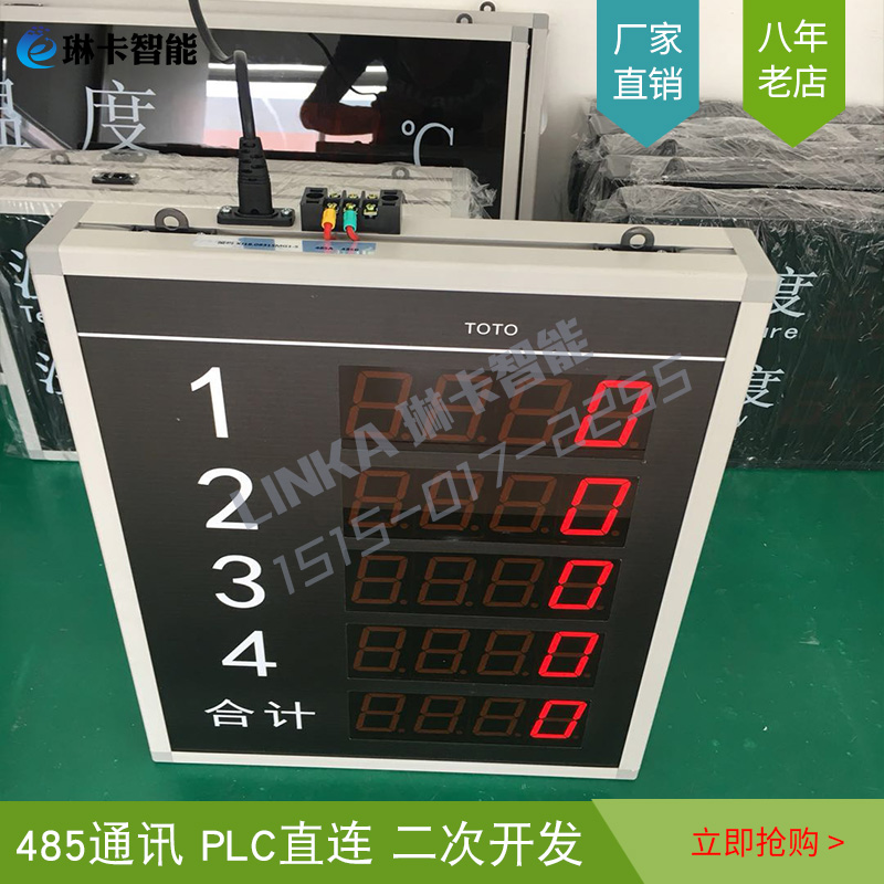 4路計(jì)數(shù)器電子看板